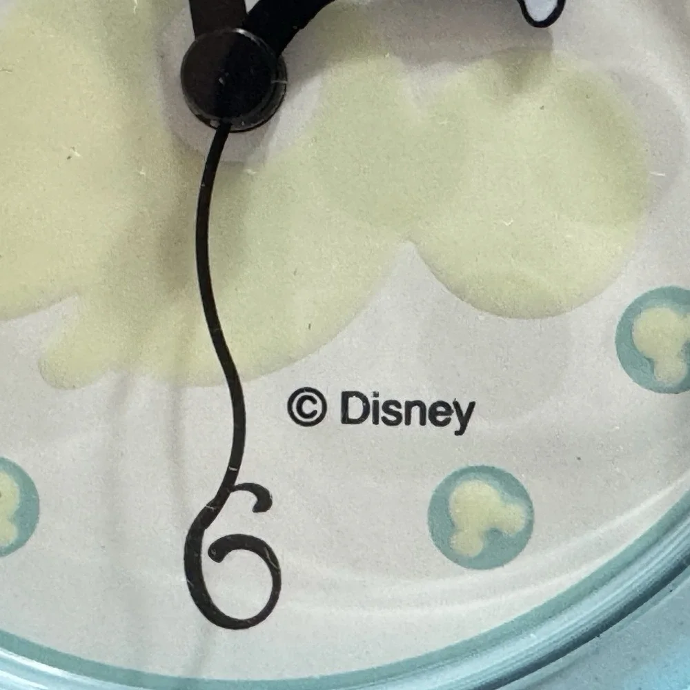 Tokyo Disneyland Vtg Resort Mickey Mouse alarm clock Portable Clamshell Travel